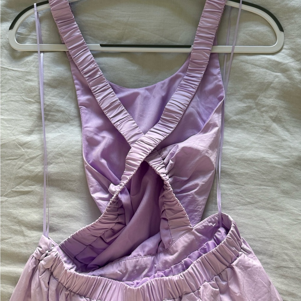 English Factory Elastic Detail Sleeveless Dress, size S - Picture 6 of 6